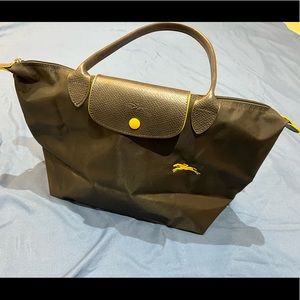 Medium long handle Longchamp tote